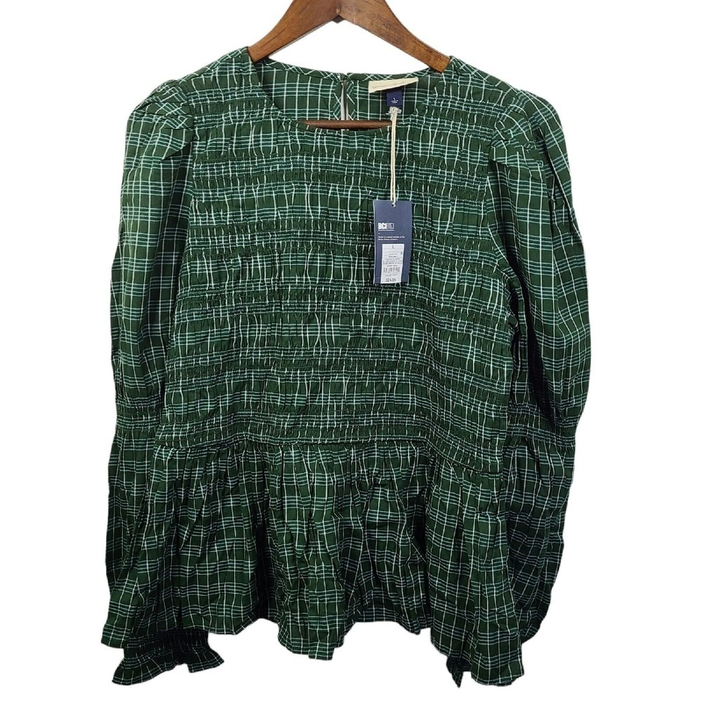NWT Universal Thread Smocked Cottagecore Blouse Womens Large